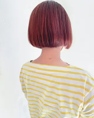 ミディアム カラー enne /YUI🥣のヘアスタイル