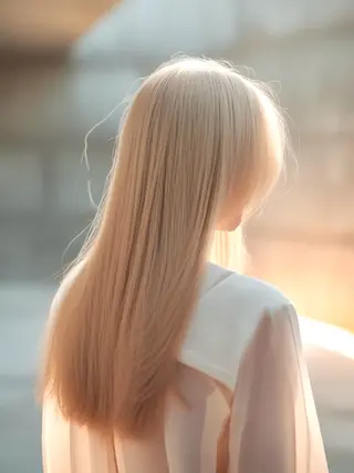 ロング カラー ☕️ベージュカラー 内藤光哉☕️のヘアスタイル