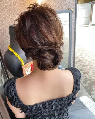 ヘアアレンジ 玉木 育実のヘアスタイル