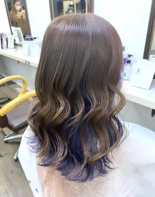 カラー 福岡ヘアセット/ 髪質改善/ayaneのヘアスタイル