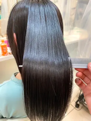 セミロング 🌈髪質改善/縮毛矯 正特化🌈鈴木一寿のヘアスタイル
