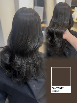 ミディアム カラー L.E.M 仙台のヘアスタイル