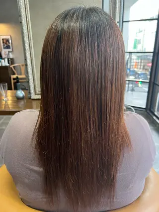 セミロング enx / yumaのヘアスタイル