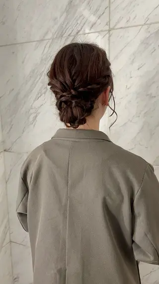 ヘアアレンジ 韓国風ヘア さらのヘアスタイル