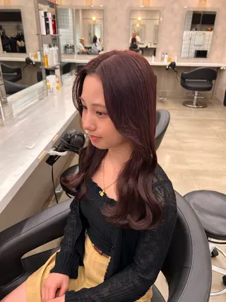 ロング 💖札幌カラー 指名No.1💖玲奈のヘアスタイル