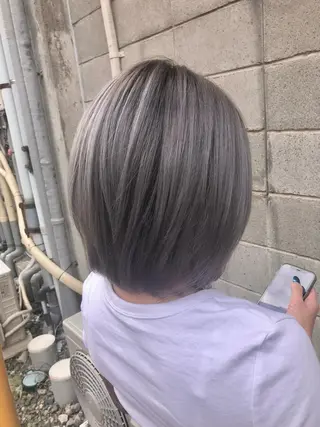 カラー ダブルスキルエクステ /羽エクステ白石宇由のヘアスタイル