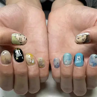 ネイル 東 千夏のネイルデザイン