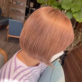 ミディアム カラー exfa sakura🪞のヘアスタイル