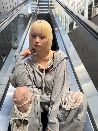 ショート カラー 💎透明感カラー特化 💎TAISEIのヘアスタイル