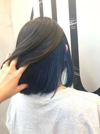 カラー 🫧艶髪/ブリーチ 🐳honami🫧のヘアスタイル