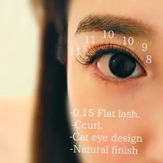 マツエク・マツパ CAWS武庫之荘所属・カウズ武庫之荘 矢野のマツエク・マツパデザイン