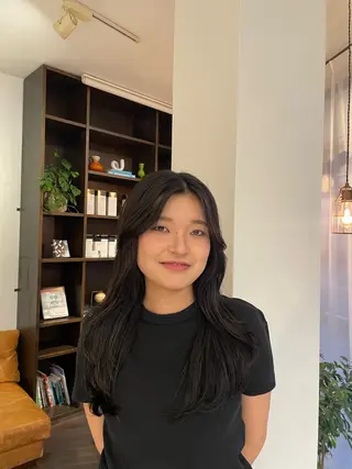 ロング 西野 優夏のヘアスタイル