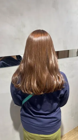 ミディアム カラー ミディアムレイヤー/ 艶カラー🎀 emiのヘアスタイル