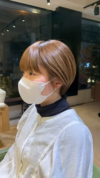 ショート ZA/ZA神楽坂店所属・渡邉 彩愛のヘアスタイル