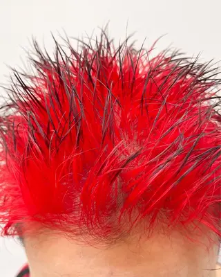 カラー メンズ 森本裕/オーナー/ スパイラルパーマのヘアスタイル