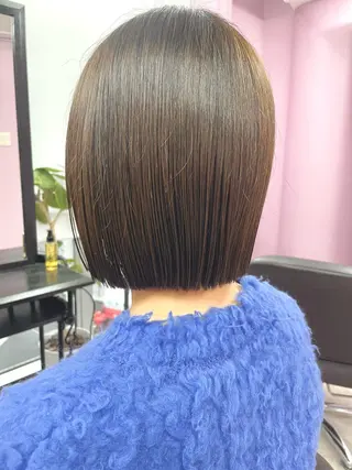 ショート カラー 高尾亮輔/ ボブ特化美容師のヘアスタイル