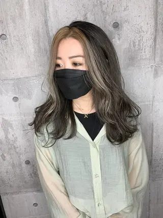 ミディアム yoshihara yuukiのヘアスタイル