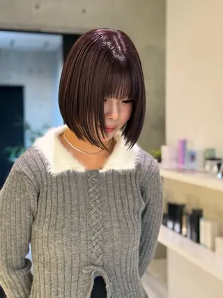 sena⌇ベージュ⌇ ブリーチなしWカラーのヘアスタイル