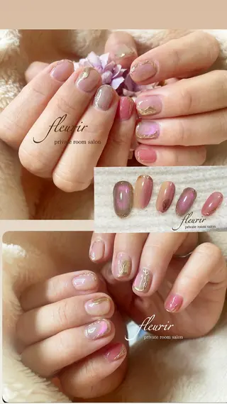 ネイル フルリール 【プライベートサロンのネイルデザイン