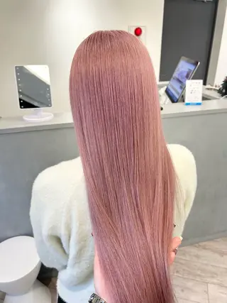 ロング カラー ハイトーン特化サロン 🍑momo🍑のヘアスタイル