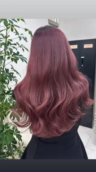 ロング カラー 透明感カラー/髪質 改善🎀suzukaのヘアスタイル