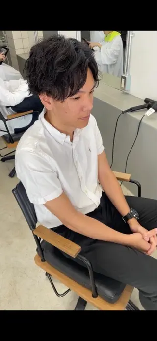 パーマ メンズ メンズ専門サロン wokeのヘアスタイル