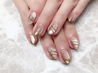 ネイル マジック ミラーのネイルデザイン
