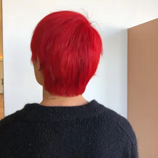 ショート カラー メンズ 井内 亮次のヘアスタイル