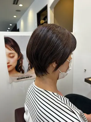 ショート 上田 愛來のヘアスタイル