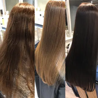 ロング カラー パーマ KOU コウのヘアスタイル