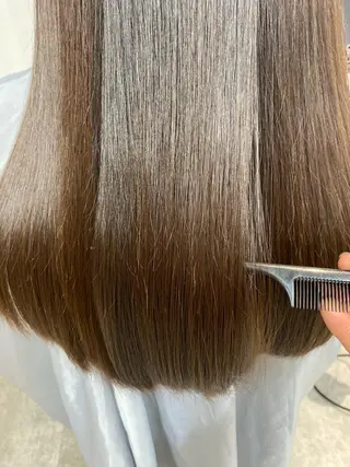 ロング 中島 奈々のヘアスタイル