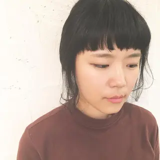 ミディアム yuki watanabeのヘアスタイル