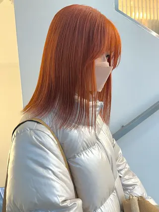 ミディアム カラー 【韓国ヘア・ネイル】 HINATA🍒のネイルデザイン