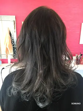 セミロング 田村 竜一のヘアスタイル