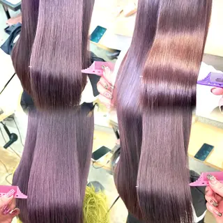 ロング カラー 🎀暖色カラー🎀 ♡yurika♡のヘアスタイル