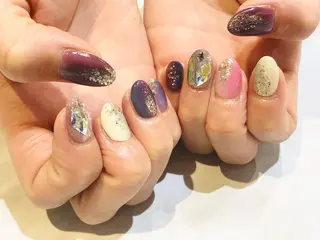 ネイル 舞田 苑香のネイルデザイン
