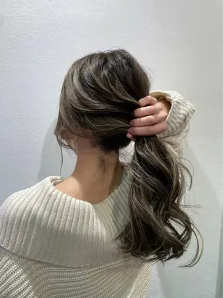 カラー 髪質改善アンジュール かのんのヘアスタイル
