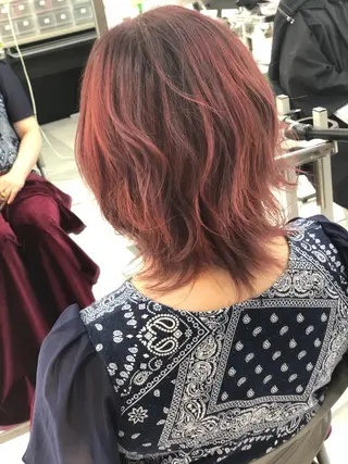 ショート カラー cherir髪質改善 パーソナルカラー診断のヘアスタイル