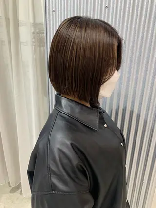 ショート カラー ヘアアレンジ yuka .のヘアスタイル