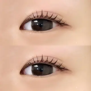 マツエク・マツパ elu+ rinaのマツエク・マツパデザイン