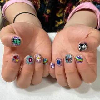 ネイル 東 千夏のネイルデザイン