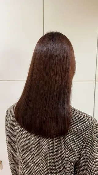 セミロング 愛花/久屋大通/ 切りっぱなしボブのヘアスタイル