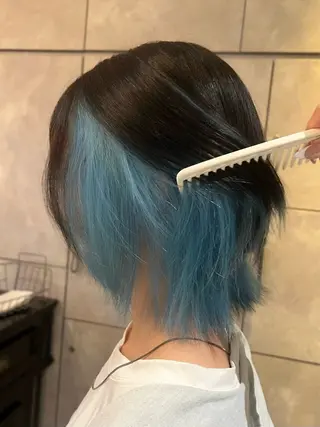 ミディアム カラー 🎀ハイトーン・艶 カラー HANA🎀のヘアスタイル