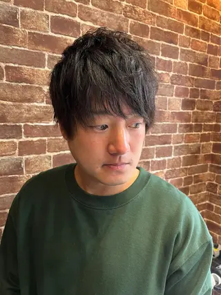 ショート カラー パーマ ヘアアレンジ メンズ キッズ ネイル マツエク・マツパ アイブロウ 久木原 ゆりのヘアスタイル