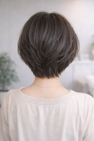 ショート カラー sora ひらかのヘアスタイル