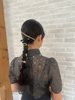 ロング ヘアアレンジ Topstylist YUKIのヘアスタイル