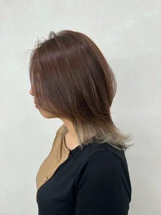 ミディアム カラー Sail 【セイル】のヘアスタイル