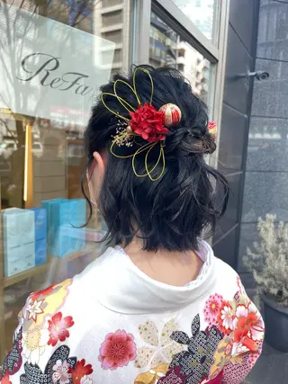 ヘアアレンジ ヘアアレンジ 🌿あがりれいなのその他イメージ