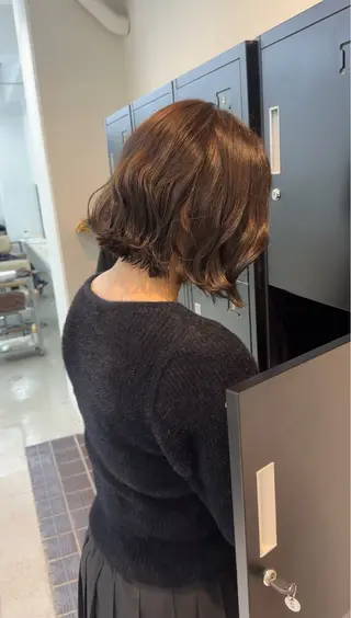 ミディアム カラー 🪐ブリーチ/y2k ヘア🪐HARUKAのヘアスタイル