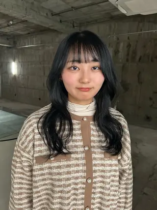 カラー 谷口 萌瑛のヘアスタイル